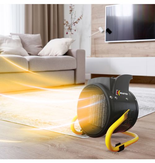 Turbo Calefactor Eléctrico TE2 2KW - KRAFTER