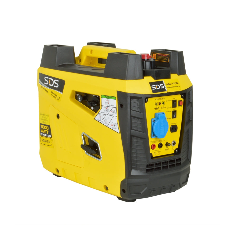Generador Bencinero 1,1 KW 220 V SGG1000 INVERTER Sds Power