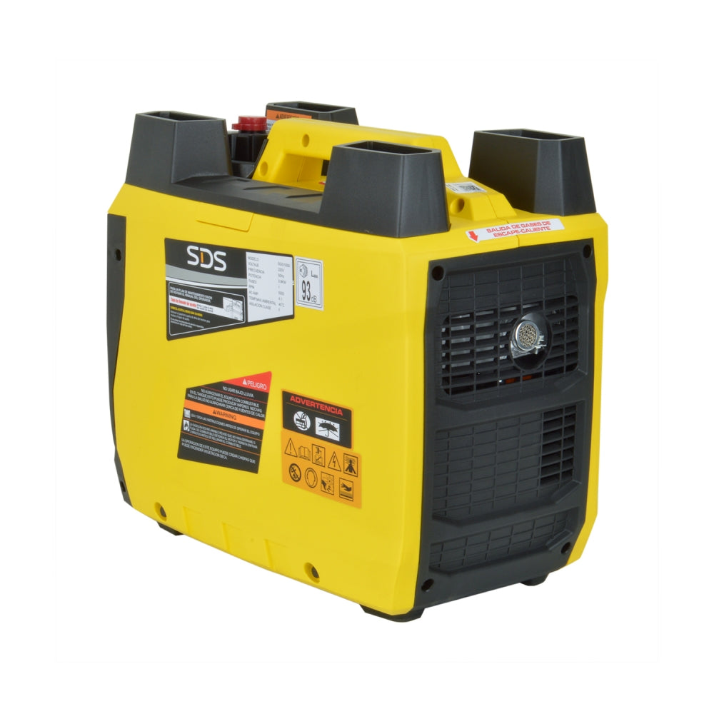 Generador Bencinero 1,1 KW 220 V SGG1000 INVERTER Sds Power