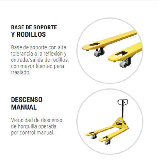 Transpaleta 2,0 T. BF2000 - KRAFTER