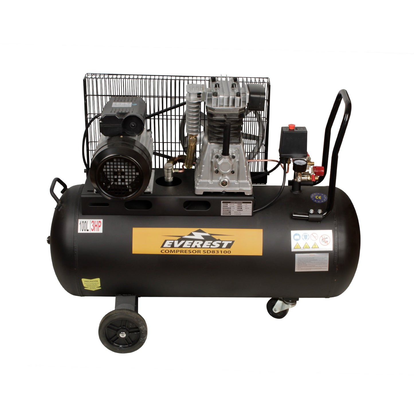 Compresor 3,0 hp 100 Litros SD83100 - Everest
