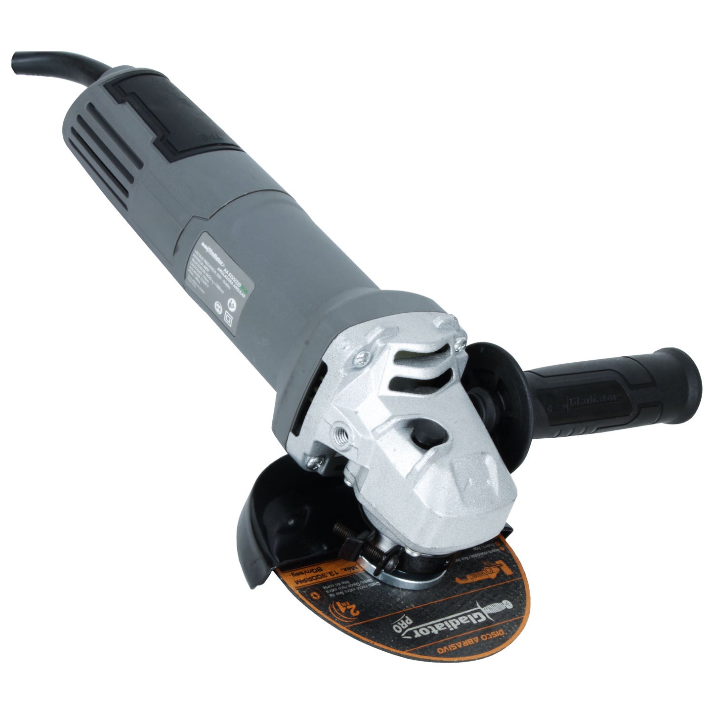 Esmeril Angular 4 1/2" 800W + 5 Discos Corte - Gladiator