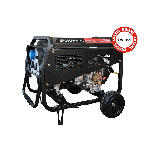 Generador Diesel Kothman Mod.GDK6500A 6.5 Kw P/Eléctrica - PIN ATS