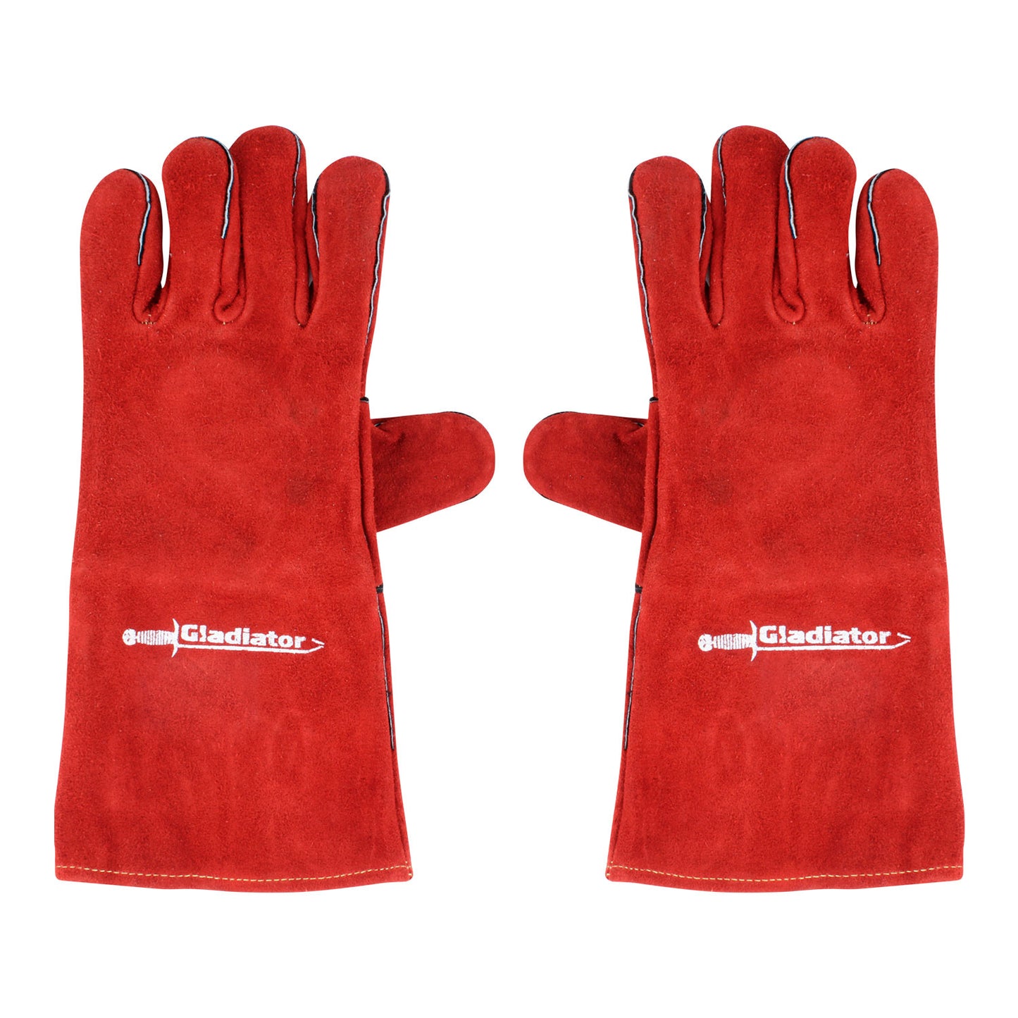 Guante Descarne Soldador Rojo - Gladiator