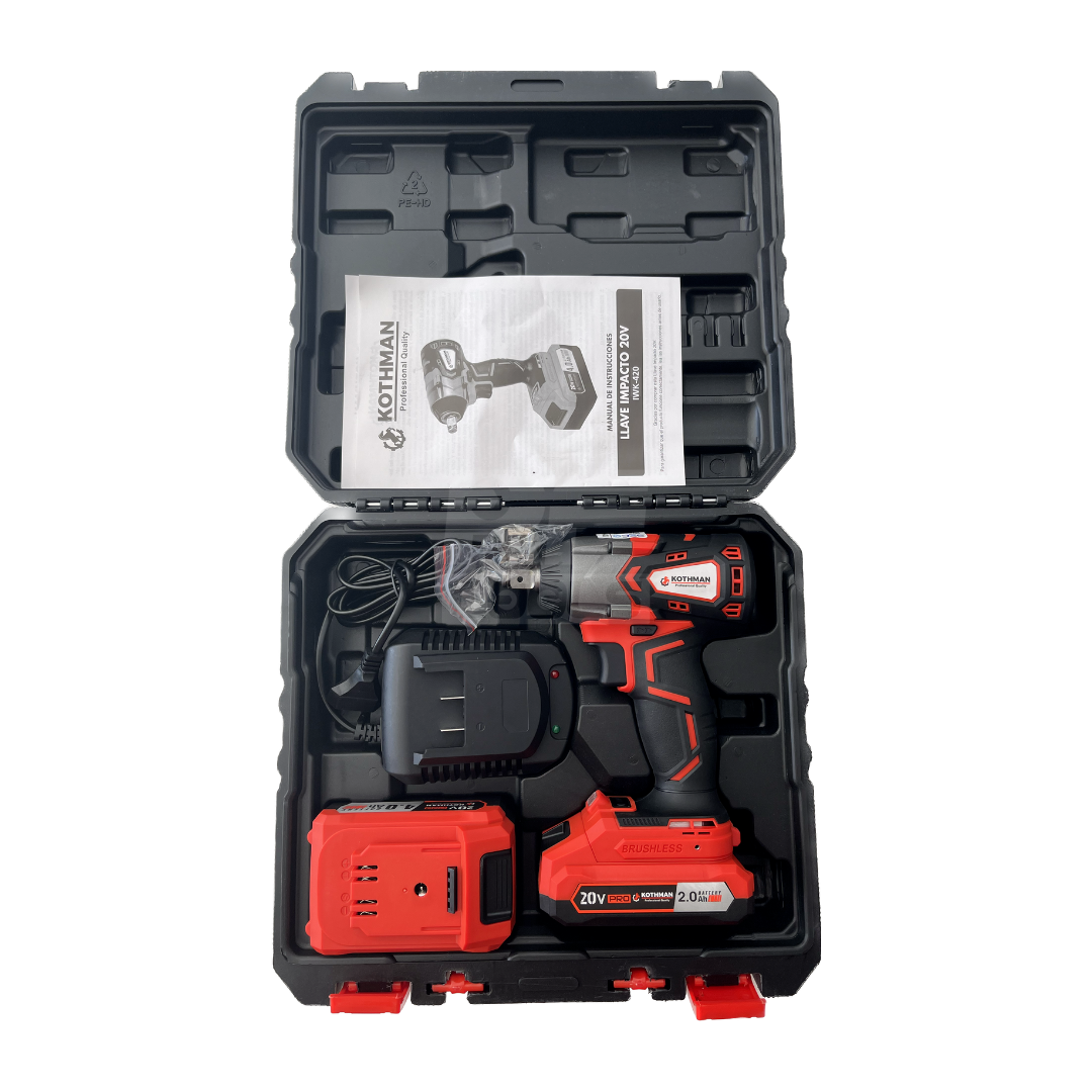 Llave de Impacto 3/4" Inalambica- IWK-1500- Kothman