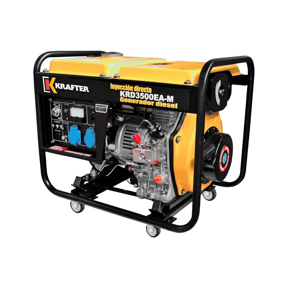 GENERADOR DIÉSEL KRAFTER KRD3500EA-M 3,5 KVA PE