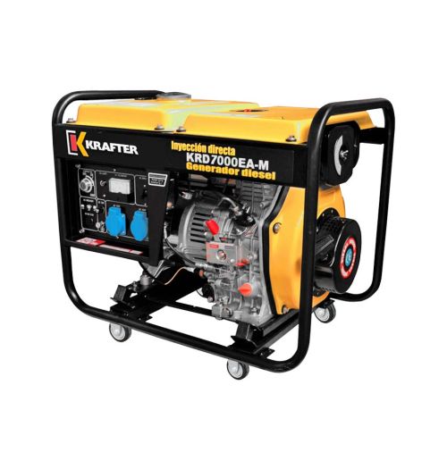 GENERADOR DIÉSEL KRAFTER KRD7000EA-M 6 KVA PE