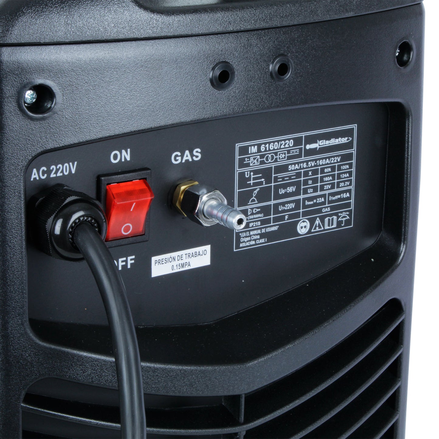 Soldadora Inversora Mig 160 Amp - Gladiator