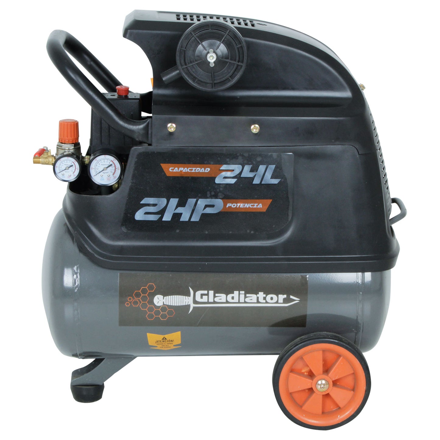 Motocompresor 2hp 24 L CE 624/220M - Gladiator