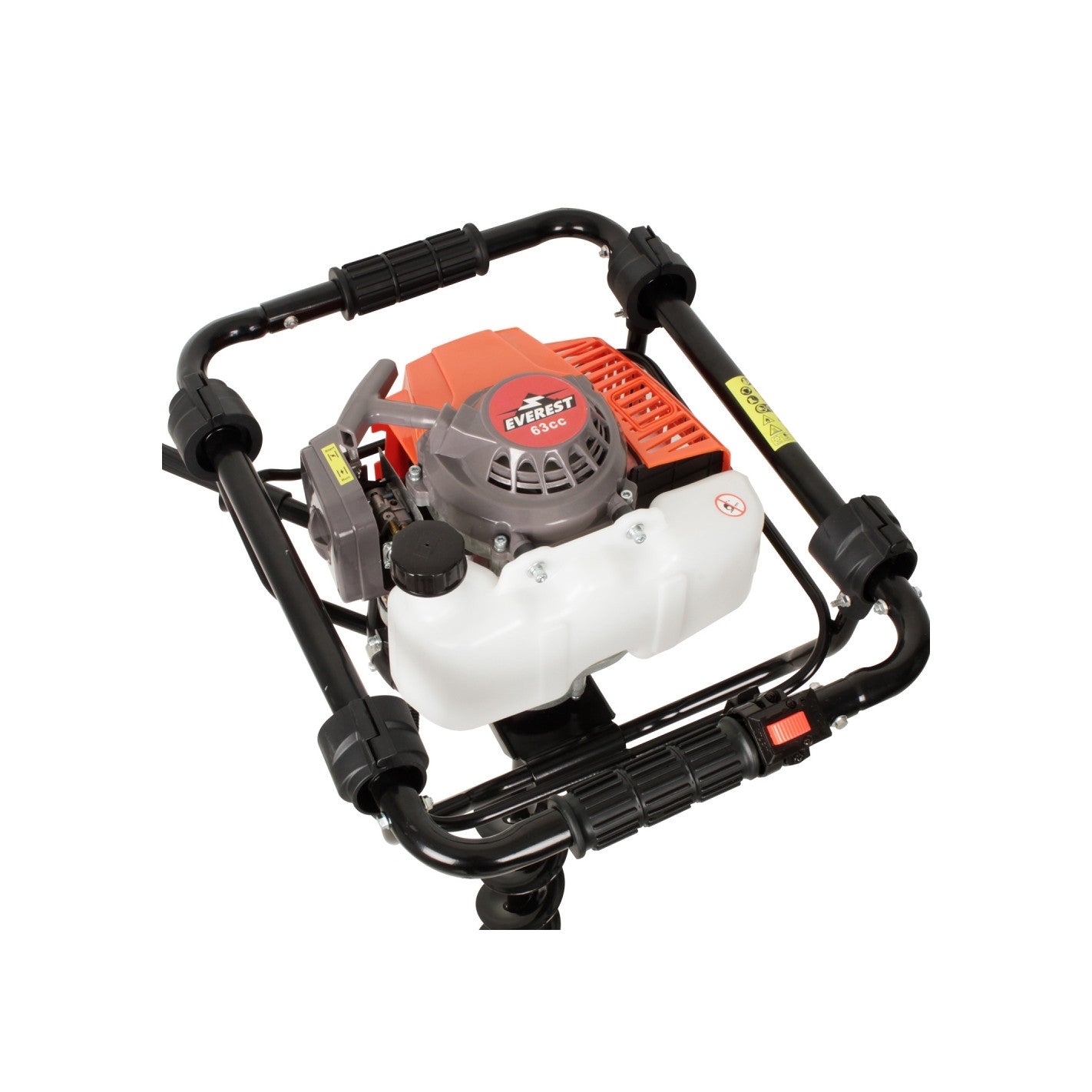 Ahoyador 63cc con embrague y caja reductora dt6302 - Everest