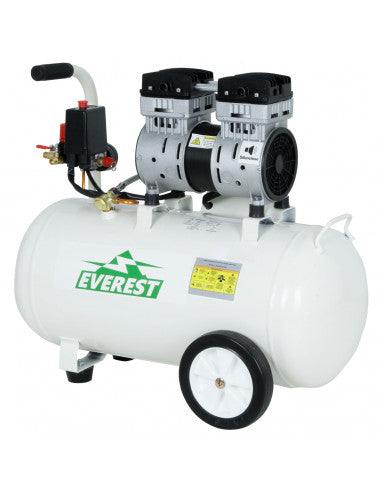 Compresor Sin Aceite 1,05 hp 40 Lts. Silencioso EWS40B - Everest