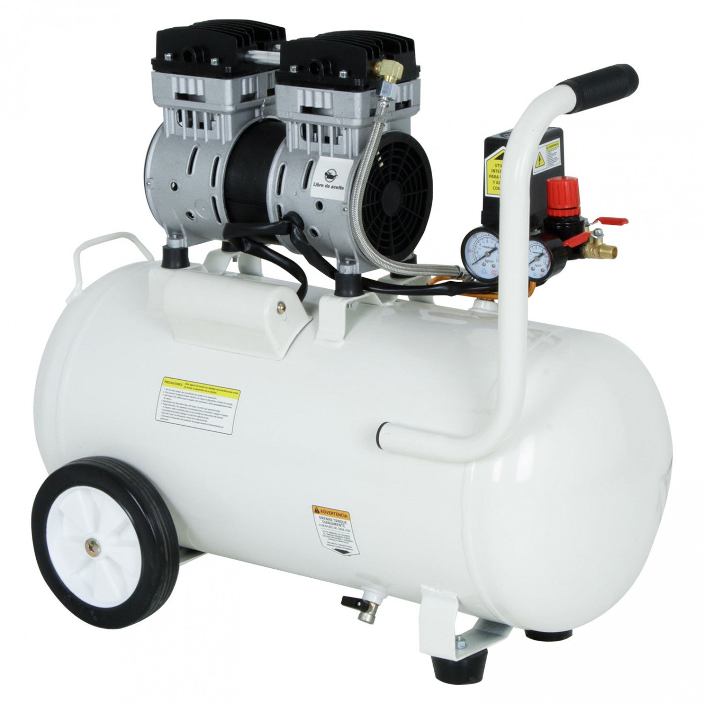 Compresor Sin Aceite 1,05 hp 40 Lts. Silencioso EWS40B - Everest