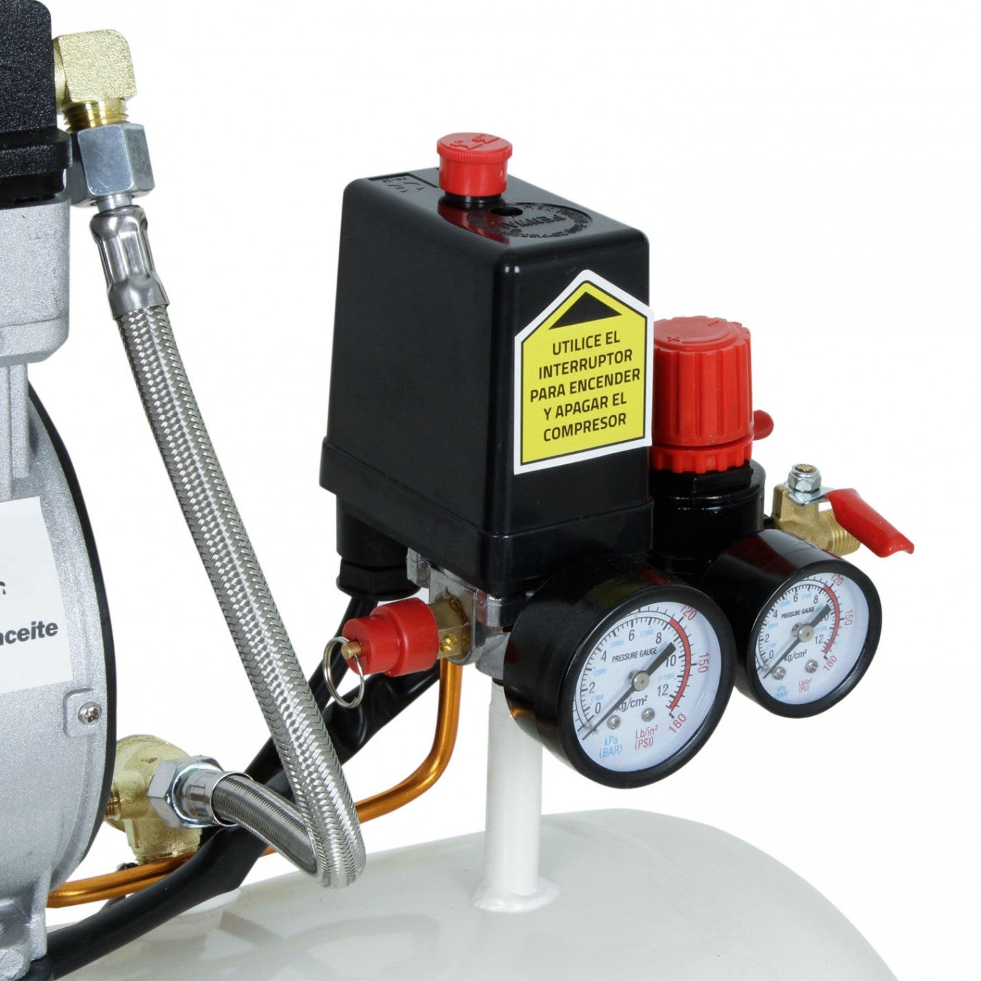 Compresor Sin Aceite 1,05 hp 40 Lts. Silencioso EWS40B - Everest