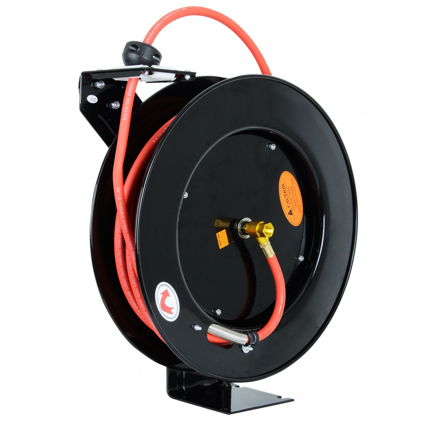 Enrollador Manguera 3/8” Abierto 20m Aire l801153- LUBEWORKS