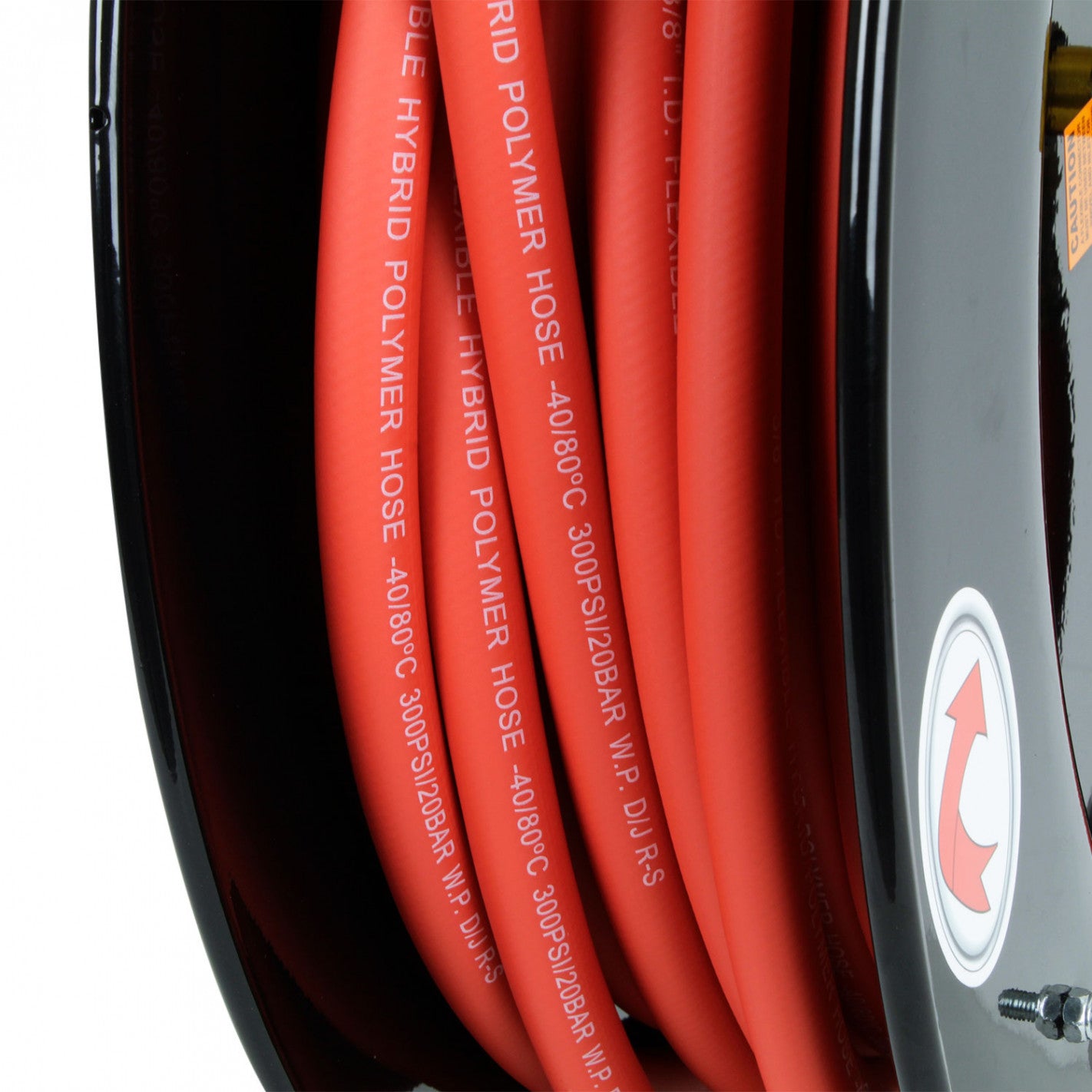 Enrollador Manguera 3/8” Abierto 20m Aire l801153- LUBEWORKS