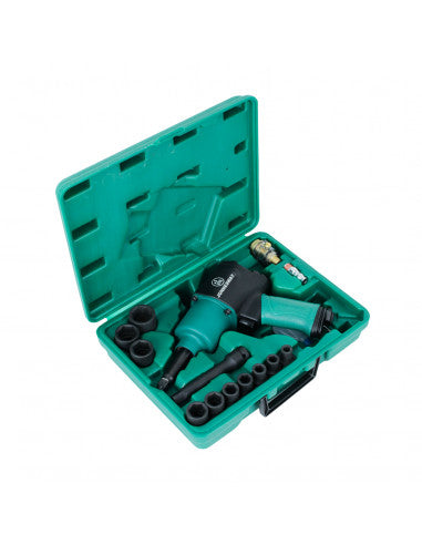 Kit Llave de Impacto 1/2" EJE 2” 352 NM 17 PZS JAI1044LK Jonnesway MI-JON-044328