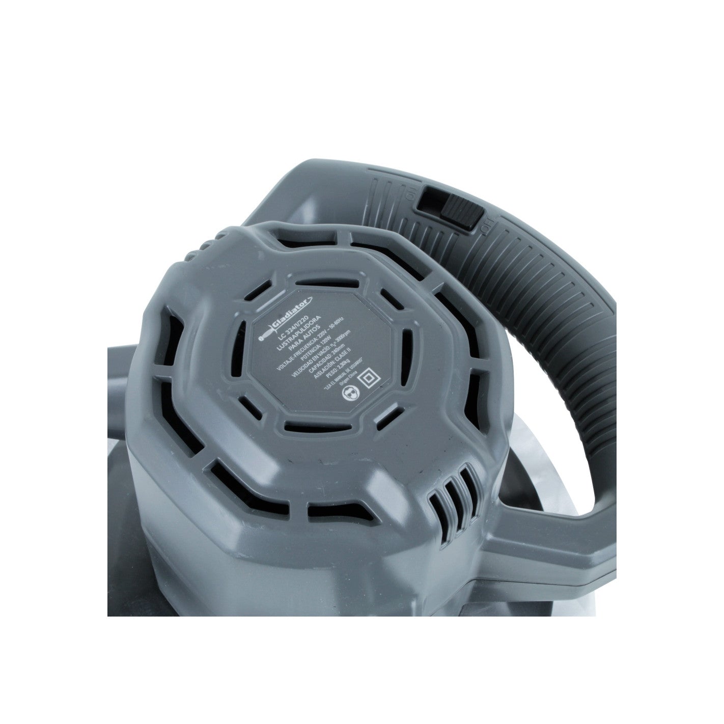 Pulidora para autos 9 1/2" 120w LC 324/1/220 Gladiator MI-GLA-053851