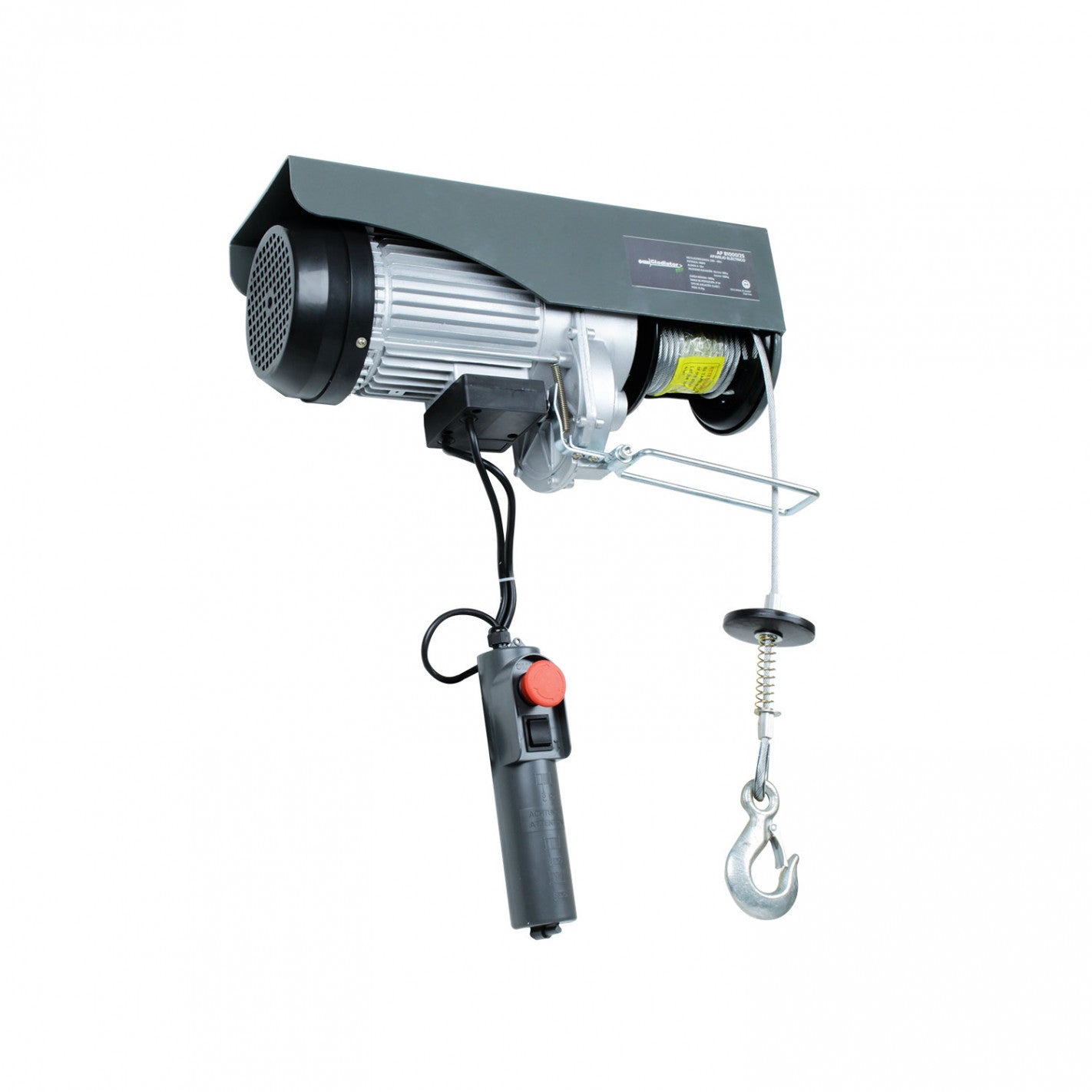 Tecle Eléctrico 1000kg 1800w alzada 6-12mts ap810 - Gladiator