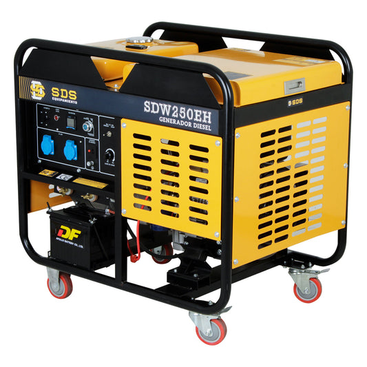 MOTOSOLDADORA DIESEL 250amp 3,5kW SDW250EH - SDS POWER