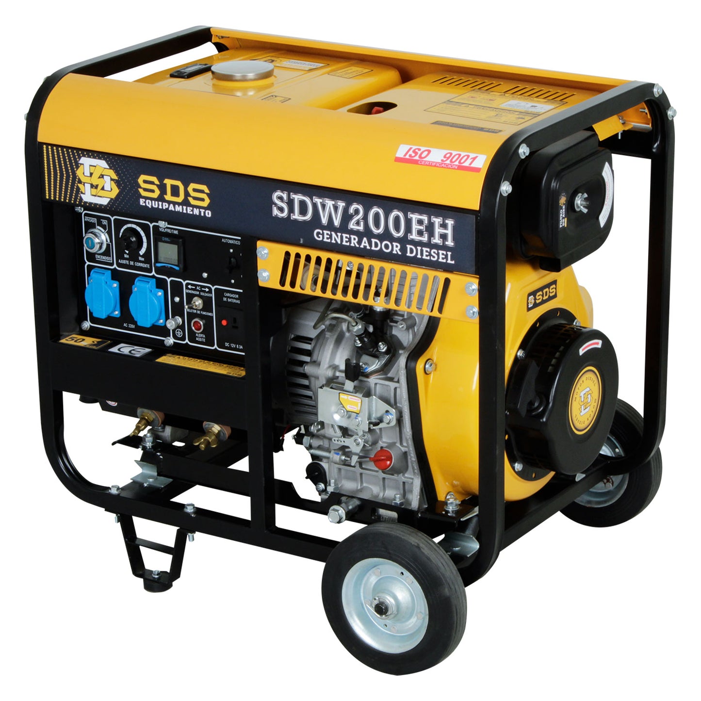 MOTOSOLDADORA DIESEL 200amp 3,0kW SDW200EH - SDS POWER