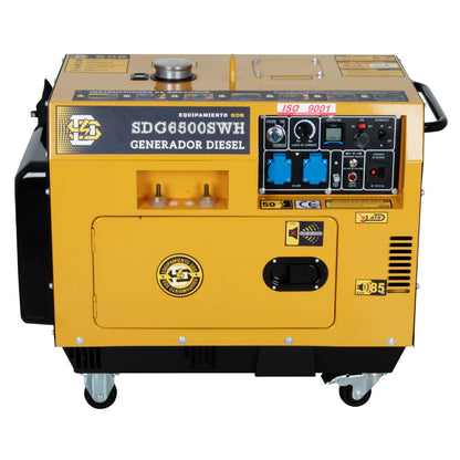 MOTOSOLDADORA DIESEL 160amp 2.2kW SDG 6500 SWH - SDS POWER