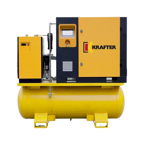 COMPRESOR DE TORNILLO 400L 20HP 16 BAR - KRAFTER