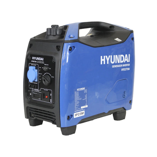 Generador Eléctrico 2750W Inverter Hyundai Gasolina 82HYD2750I