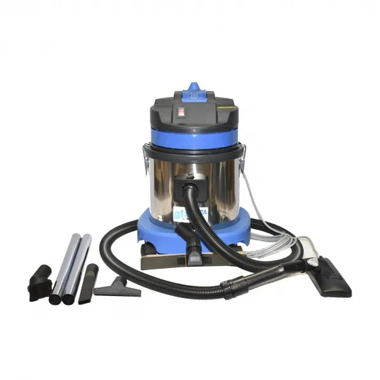 Aspiradora Industrial Polvo / Agua - 15 Lts. - 1.300 w. -- Glanz BF570 (Entrega Inmediata)