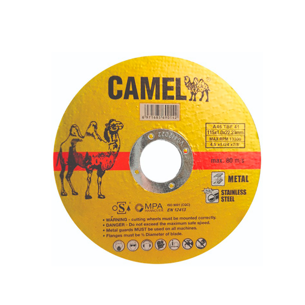 Discos Abrasivos Corte Metal/Inox - Camel