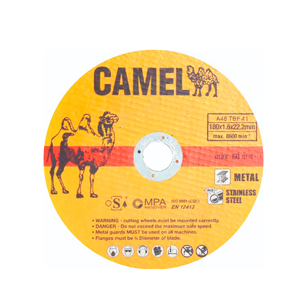 Discos Abrasivos Corte Metal/Inox - Camel