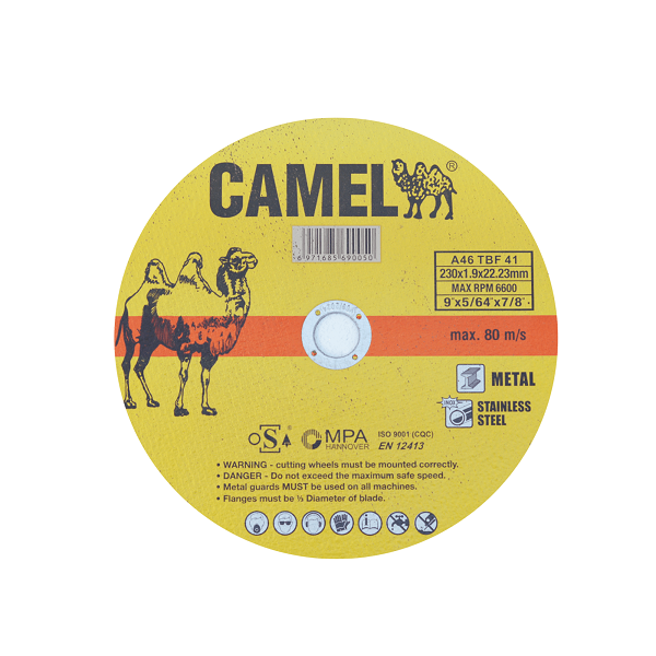 Discos Abrasivos Corte Metal/Inox - Camel