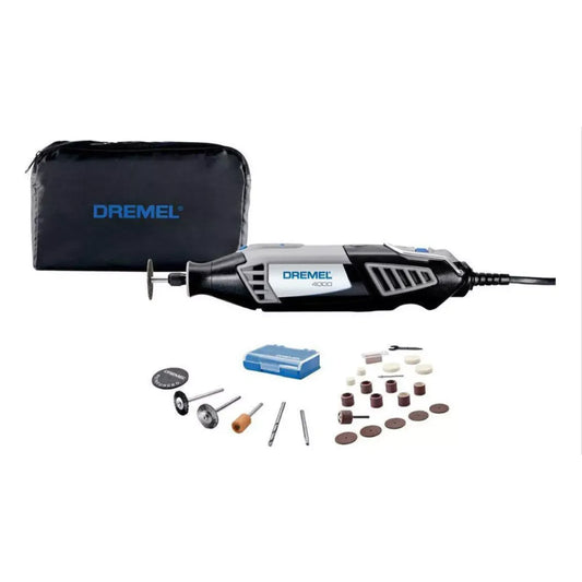 DREMEL 4000 240V. MULTIHERRAMIENTA ROTATIVA CON 26 ACCESORIOS ORIGINALES