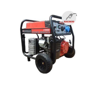 Generador Eléctrico Bencinero de 8.000 W. - LT-10000 - Kothman INCLUYE ATS