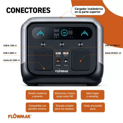ESTACION ENERGÍA FLOWMAK P330 - 330W