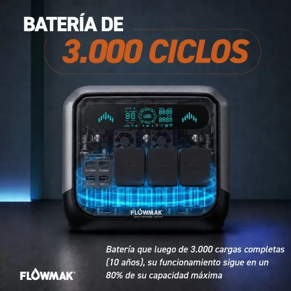 ESTACIÓN ENERGÍA FLOWMAK Pro700 - 700W