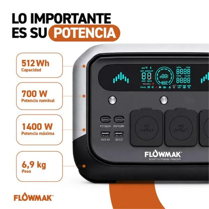 ESTACIÓN ENERGÍA FLOWMAK Pro700 - 700W
