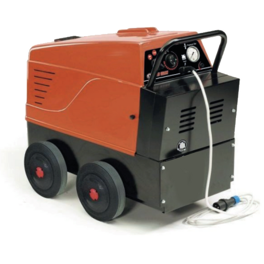 HIDROLAVADORA PROFESIONAL 200BAR  11 LTS/MIN AGUA CALIENTE CON CALDERO ELECTRICO 36 KW - 380V - KOWEN