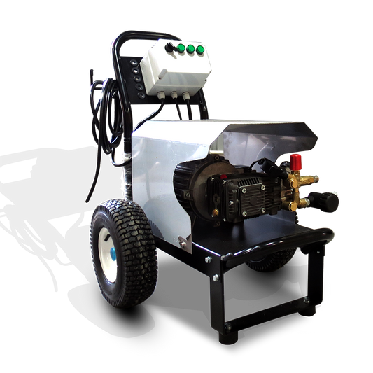 HIDROLAVADORA INDUSTRIAL AGUA FRIA 200 BAR 15LTS/MIN 380V 7,5Hp - KOWEN