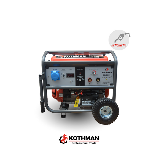Motosoldadora Bencinera KOTHMAN DIY200