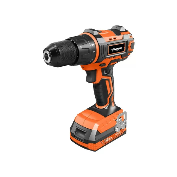 Taladro Inalámbrico Percutor 13mm Flowmak