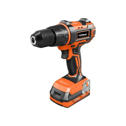 Taladro Inalámbrico Percutor 13mm Flowmak