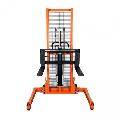 Apilador Manual/Hidráulico Base Ancha 1000 Kg 1.6 Mts SFH1016AG - NOBLELIFT