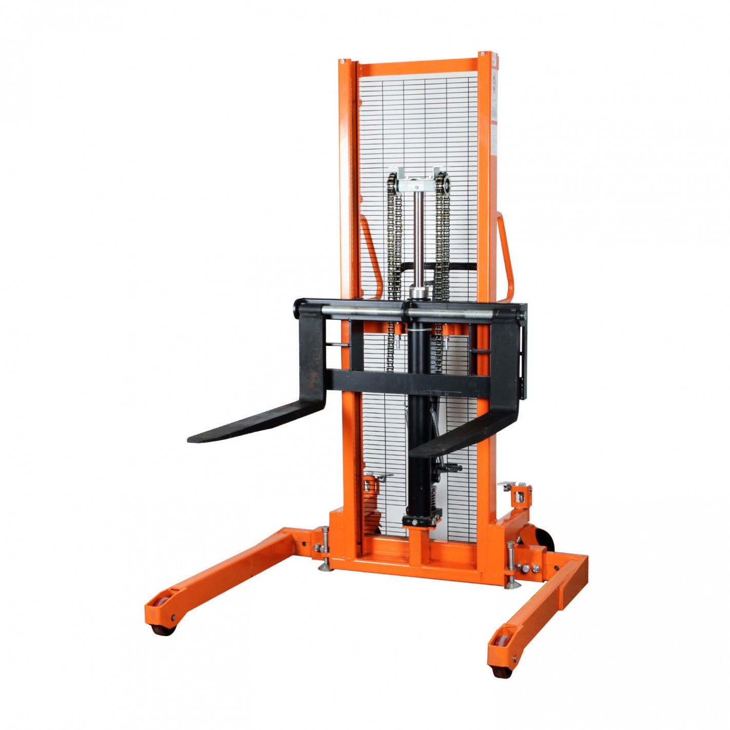 Apilador Manual/Hidráulico Base Ancha 1000 Kg 1.6 Mts SFH1016AG - NOBLELIFT