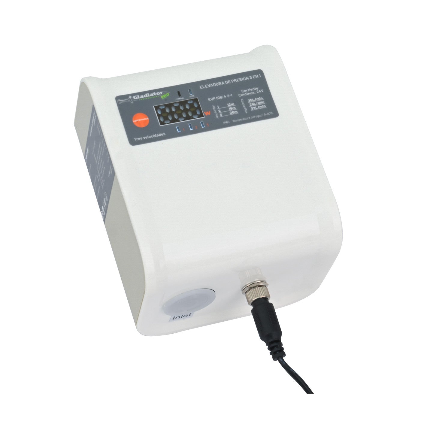 Bomba Elevadora Presión 1"x1" 24v 50w 12m Brushles - GLADIATOR