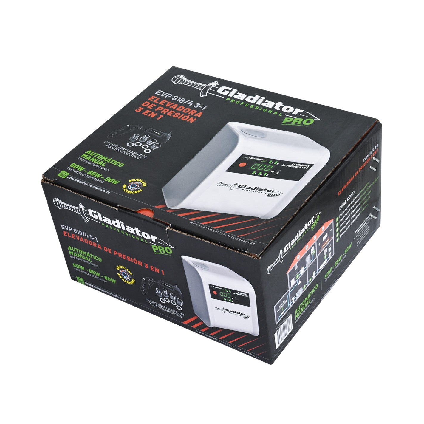 Bomba Elevadora Presión 1"x1" 24v 50w 12m Brushles - GLADIATOR