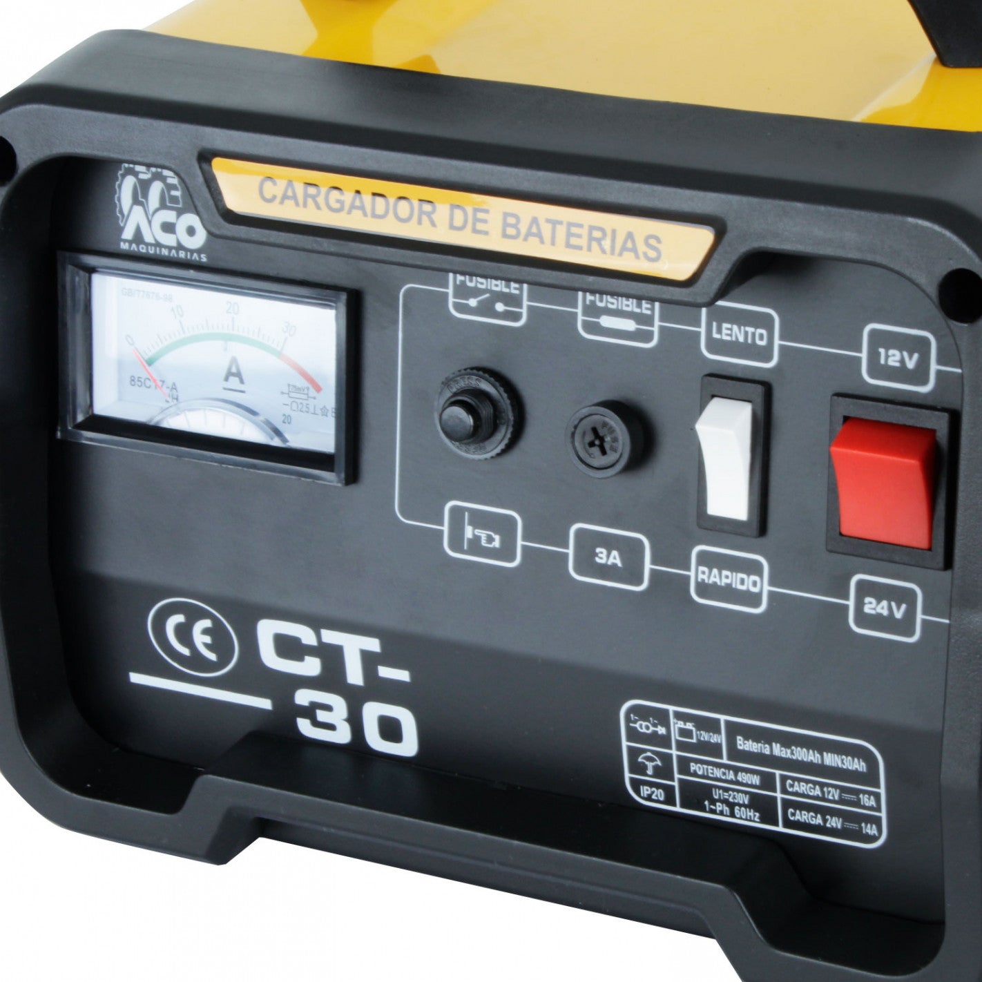 Cargador de Batería CT-30 - ACO