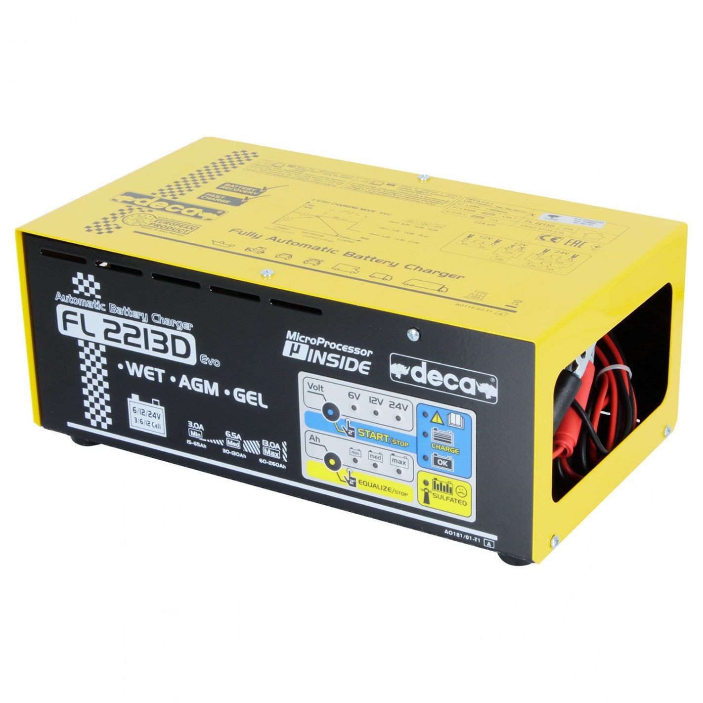 Cargador de Baterías FL2213D - DECA
