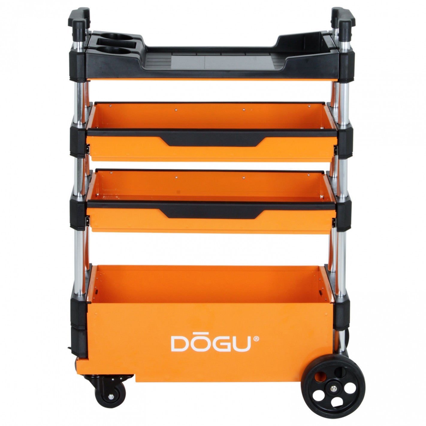 Carro auxiliar con 4 bandejas plegable - Dogu
