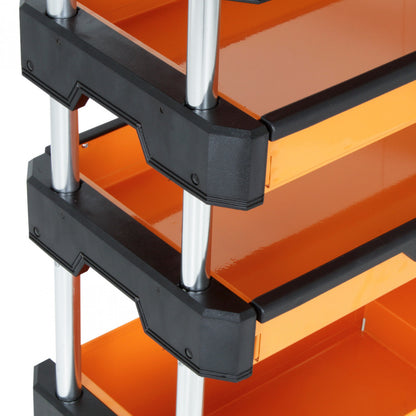 Carro auxiliar con 4 bandejas plegable - Dogu