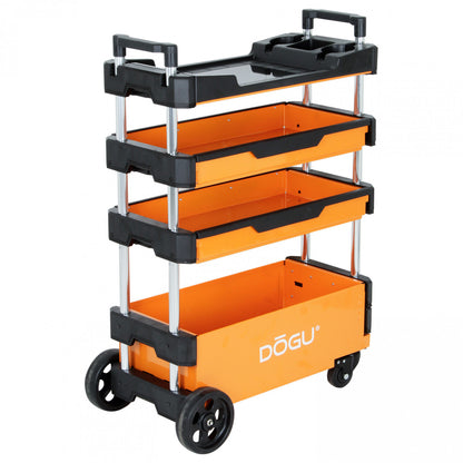 Carro auxiliar con 4 bandejas plegable - Dogu